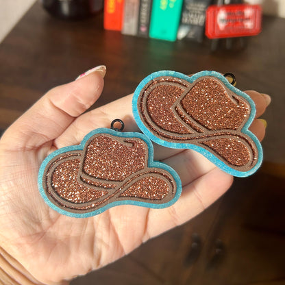 Cowboy Hat Vent Design - Set of 2