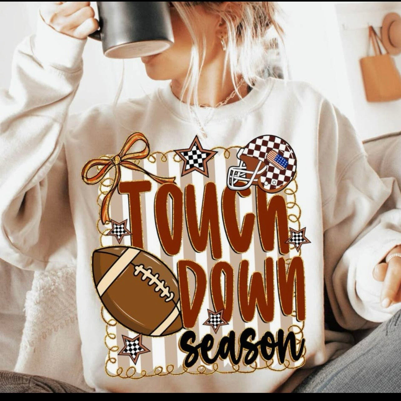 Touchdown Season Crewneck  - Pre-order