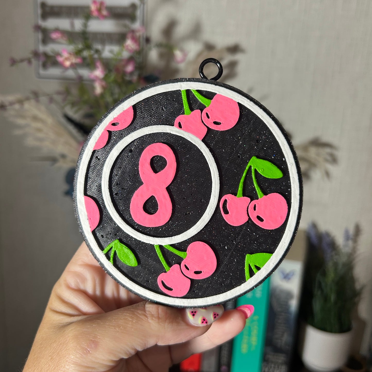 Cherry 8 Ball Freshie - Fragrance: Perfect in Pink