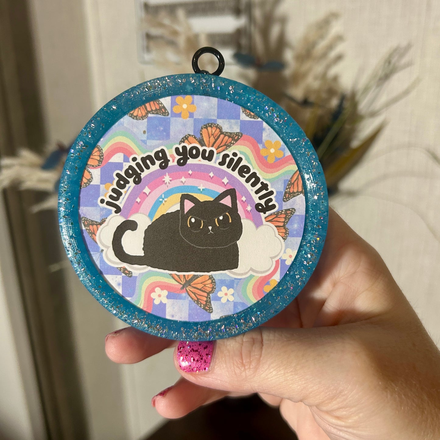 Judging you round Freshie - Fragrance: Narcissist