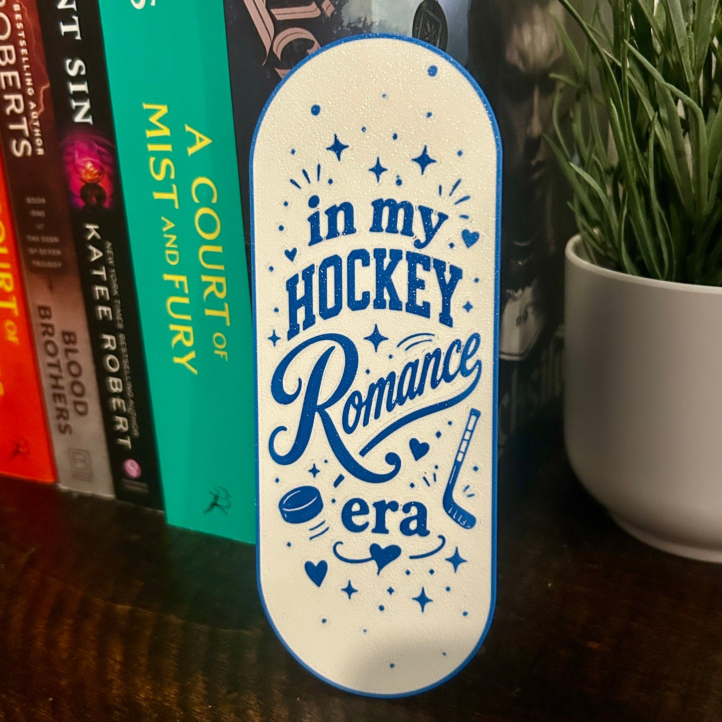 In my Hockey Romance Era Bookmark