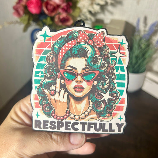 Respectfully Freshie - Fragrance: Desert Oasis