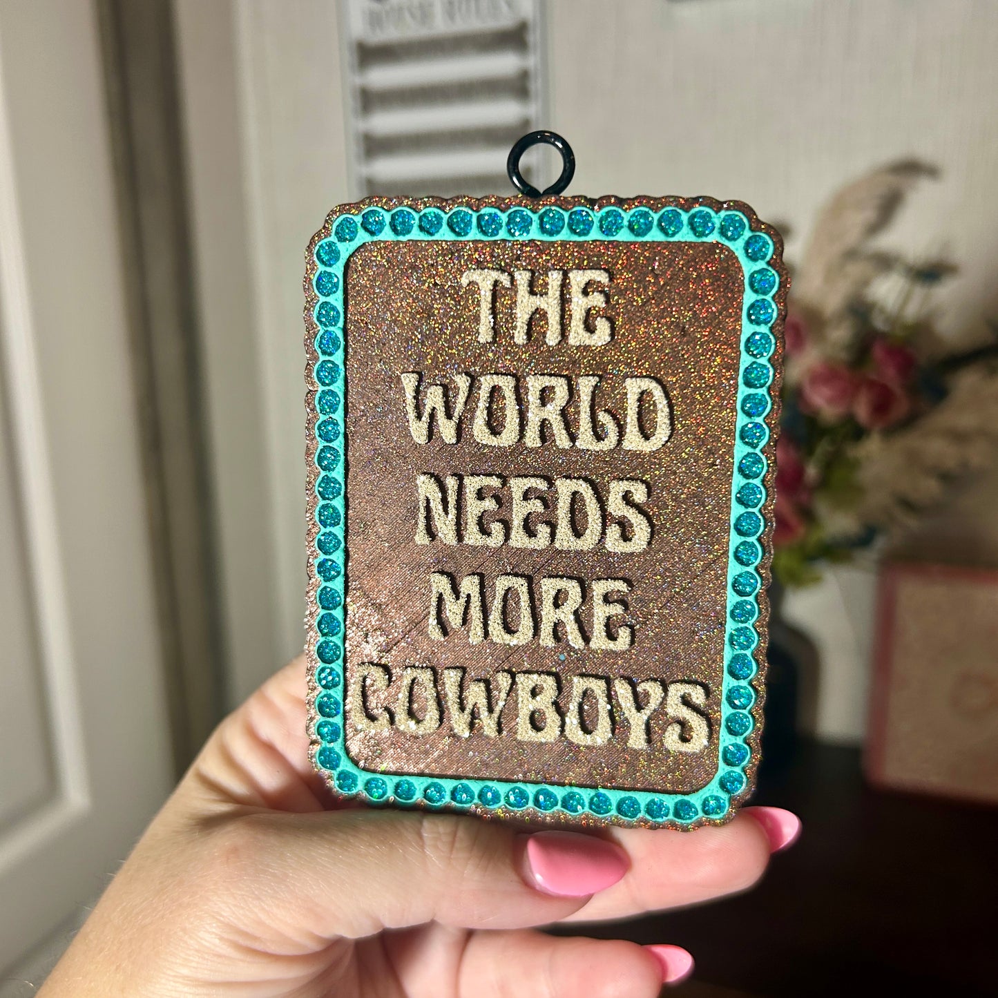 The World Needs More Cowboys Freshie - Fragrance: Mr. Grey