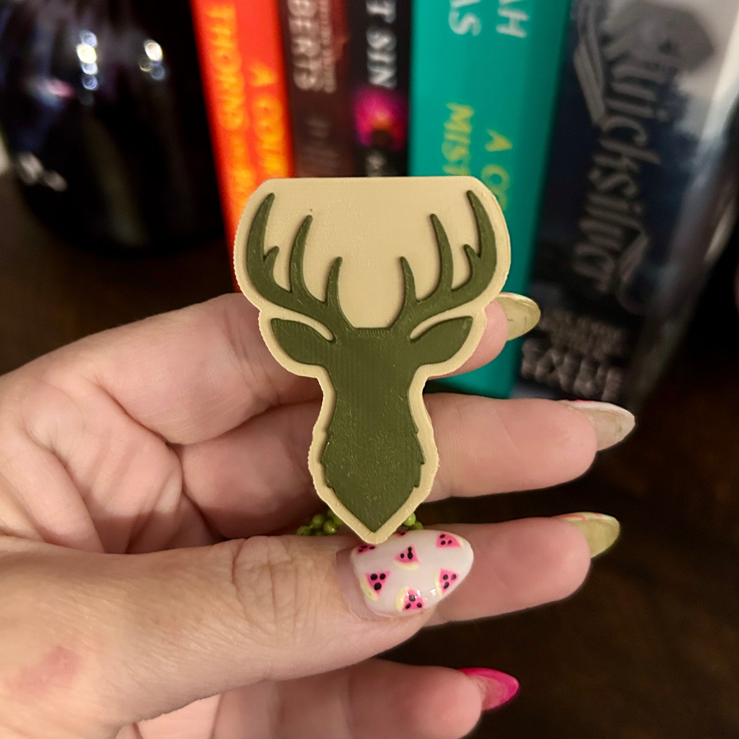Nail Saver Pop Tab Keychain - Buck