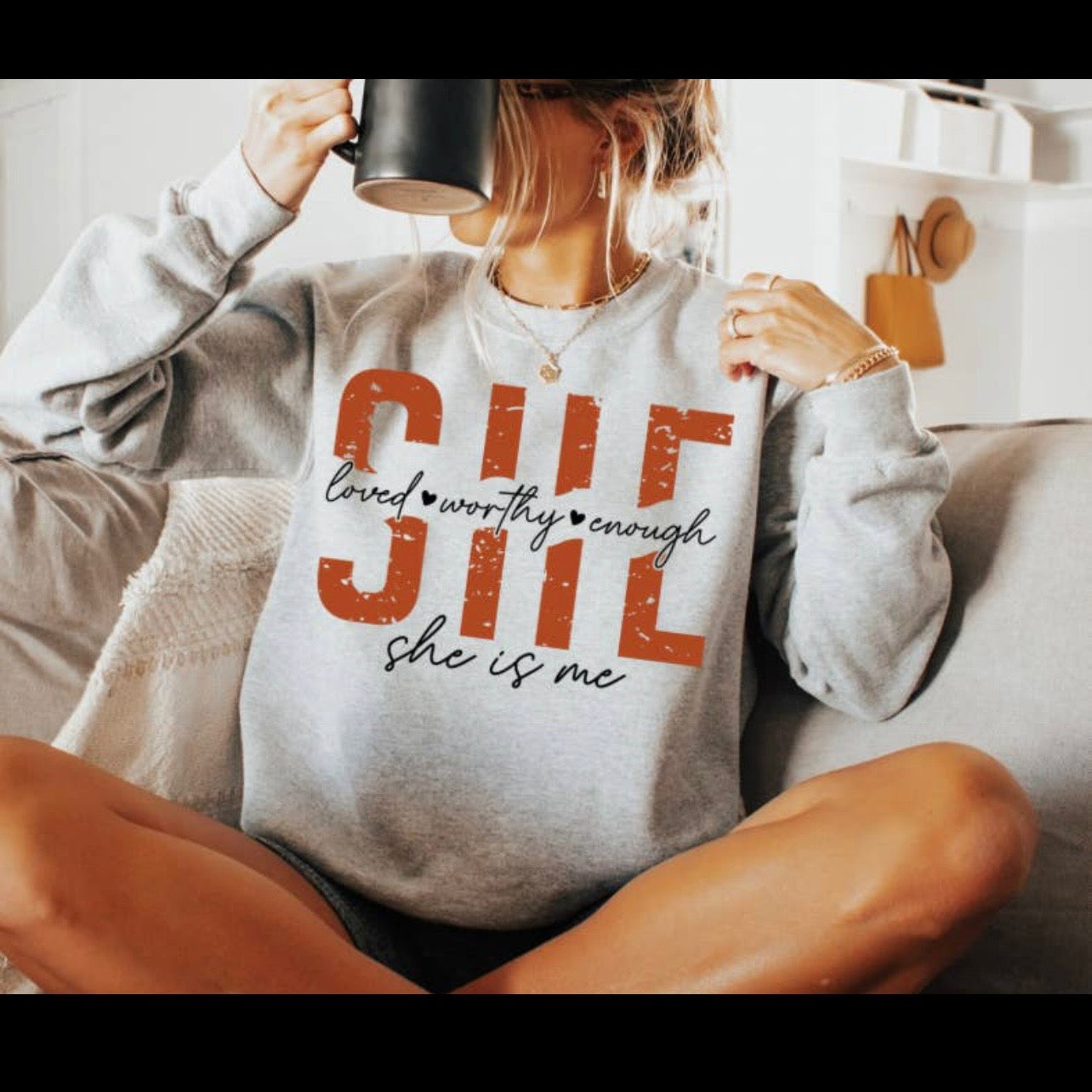 She is Me Crewneck  - Pre-order