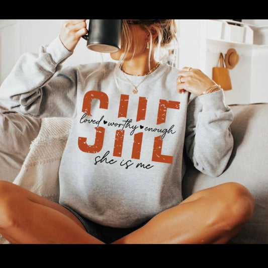 She is Me Crewneck  - Pre-order