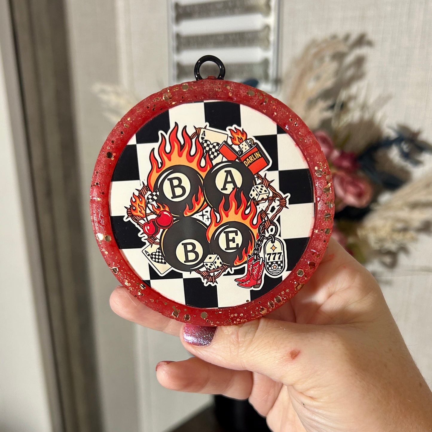 Babe Round Freshie - Fragrance: Pink Sands