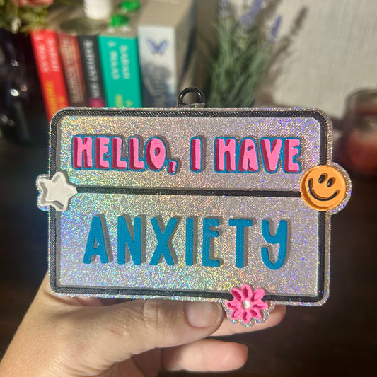 Hello, I have Anxiety Design