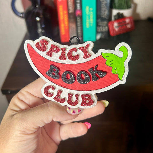 Spicy Book Club - Chili Pepper Design