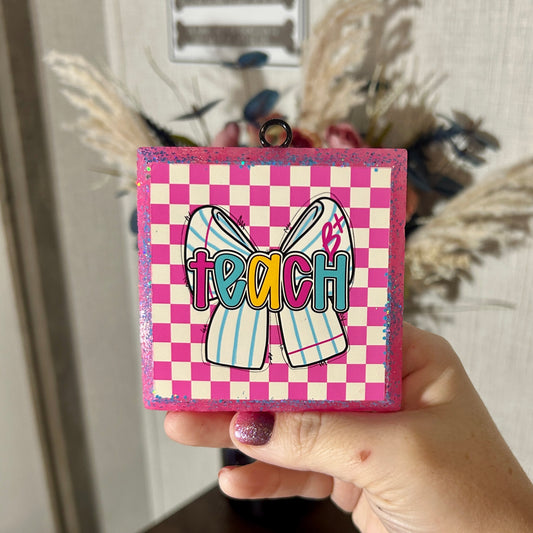 Teach Square Freshie - Fragrance: Watermelon Lemonade