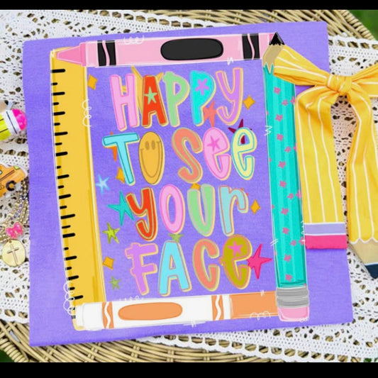 Happy to See Your Face Tee  - Pre-order