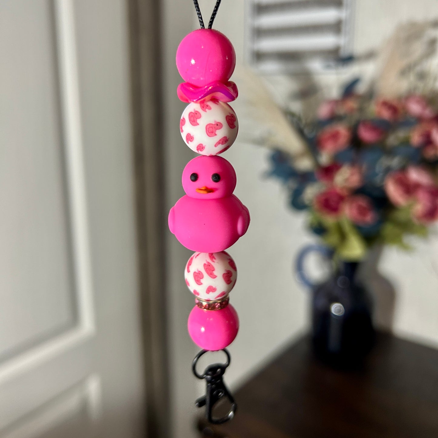 Pink Duckie Hanger