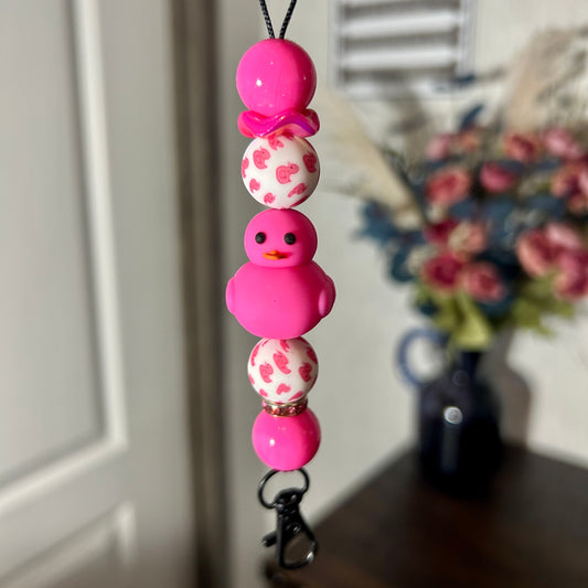 Pink Duckie Hanger