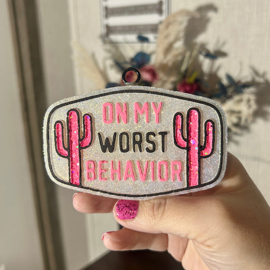 On My Worst Behavior Design