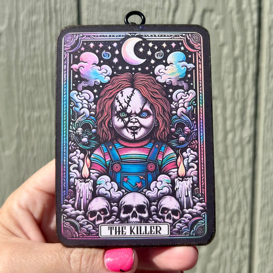 The Killer Tarot Card Freshie - Fragrance: Mahogany Teakwood