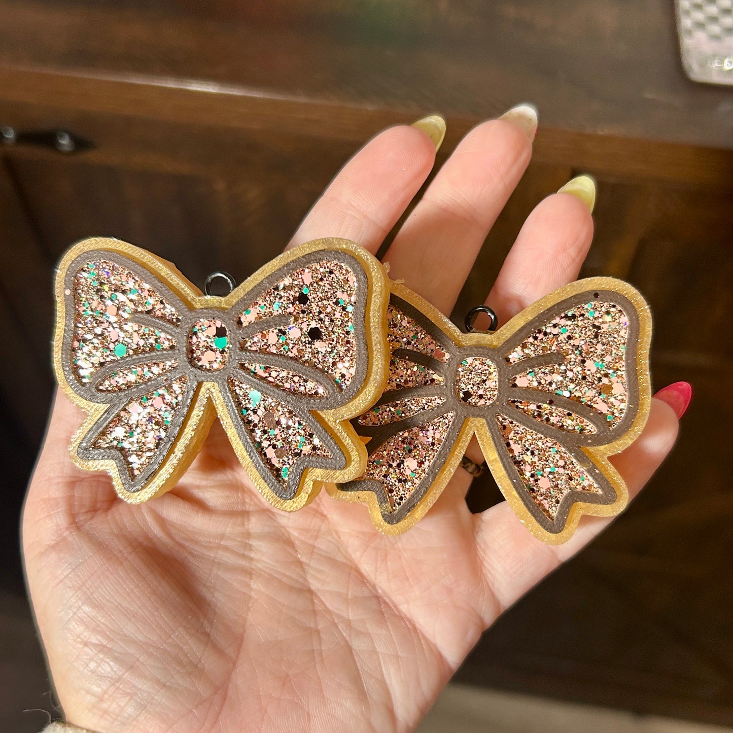 Bow Vent Clips Freshie - Fragrance: Love Spell