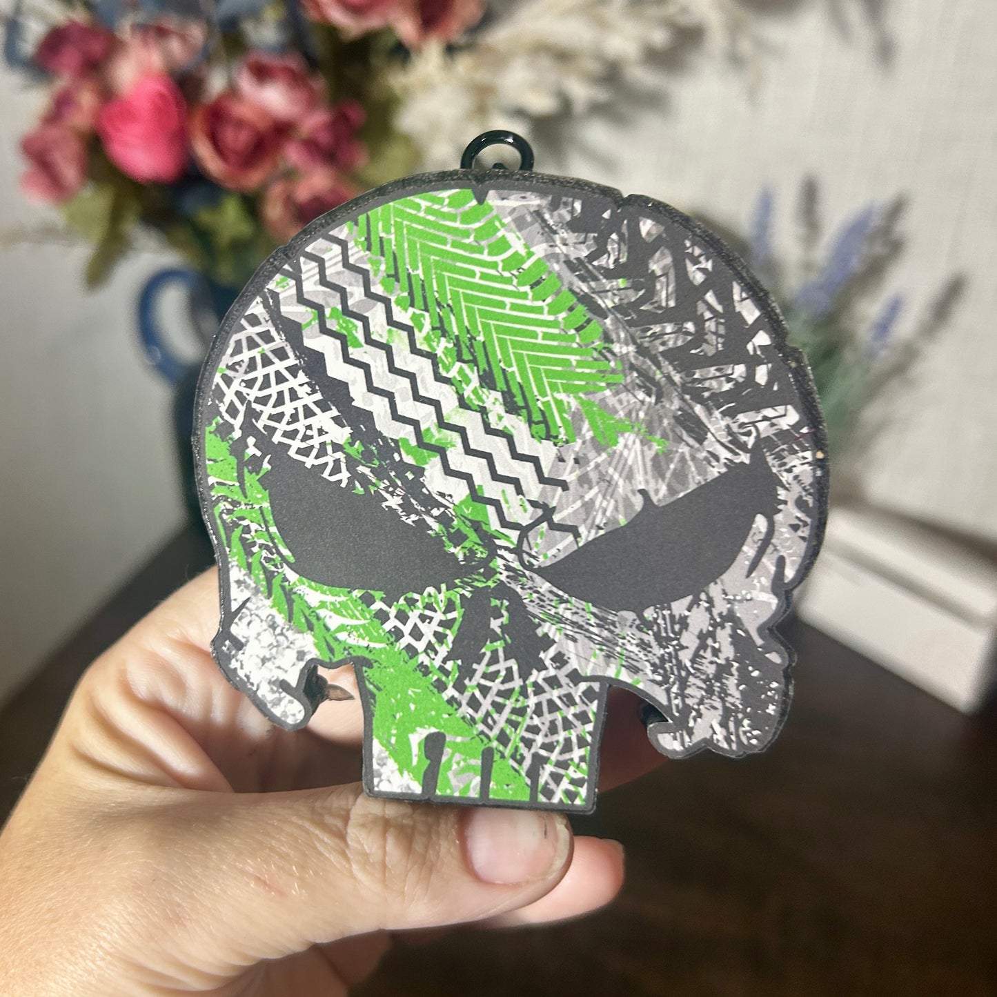 Punisher Skull Freshie - Fragrance: Iced Vanilla Woods