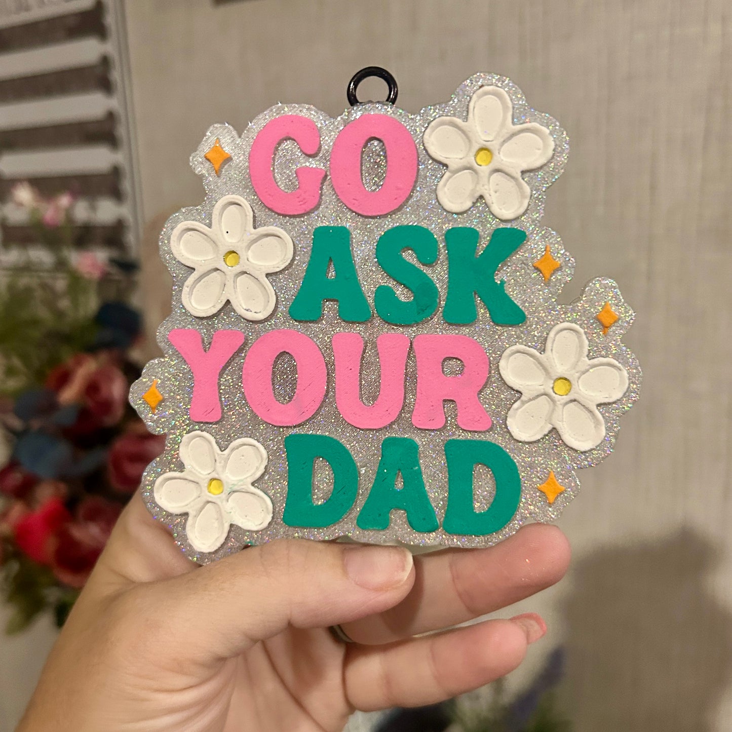 Go Ask Your Dad Freshie - Fragrance: Sweet Grace
