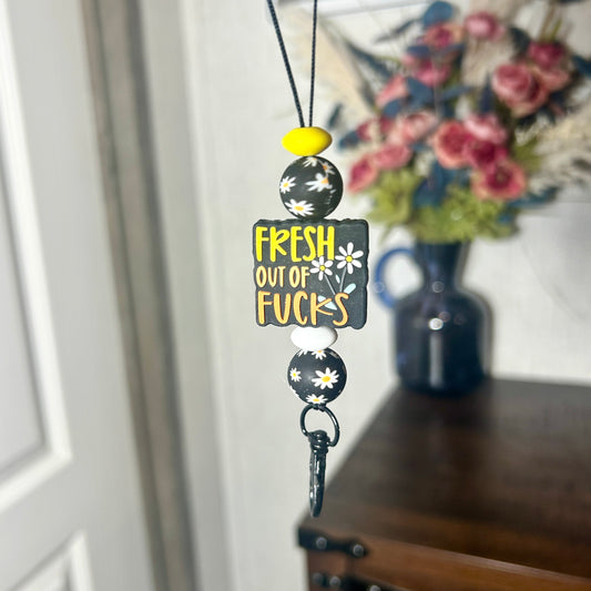 Fresh out of Fucks Freshie Hanger