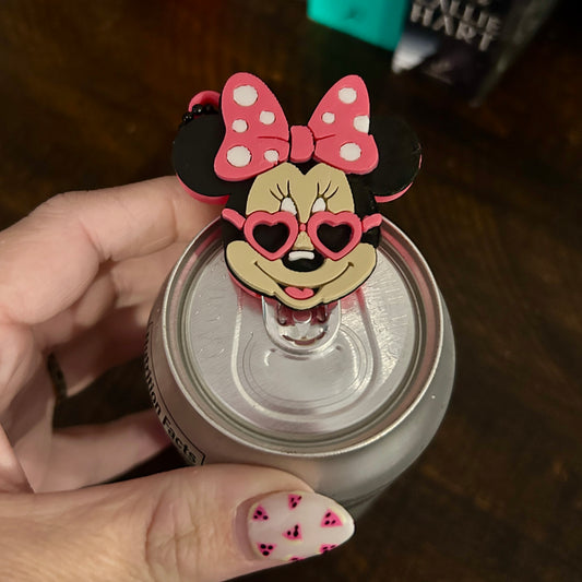 Nail Saver Pop Tab Keychain - Minnie Mouse