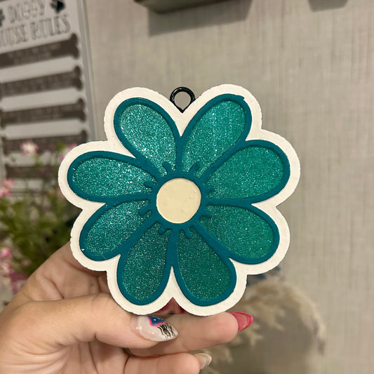 Doodle Daisy Freshie - Fragrance: Aloha Paradise