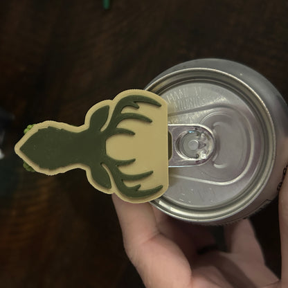 Nail Saver Pop Tab Keychain - Buck