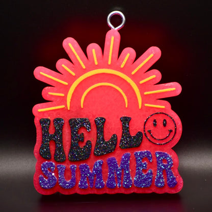 Hello Summer Freshie Design
