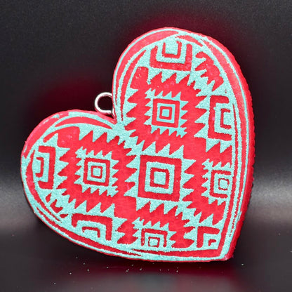 Aztec Heart Design