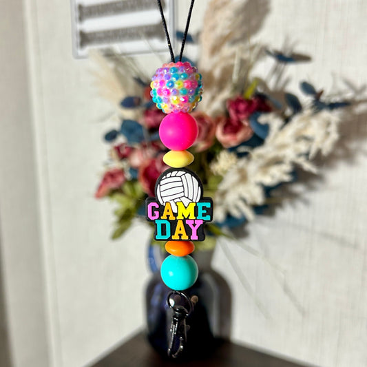 Game Day Volleyball Freshie Hanger