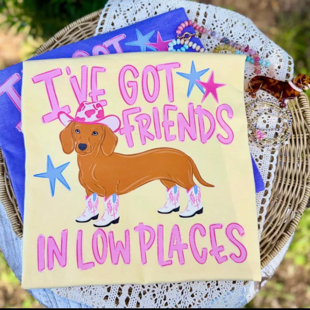 I've Got Friends in Low Places Tee  - Pre-order