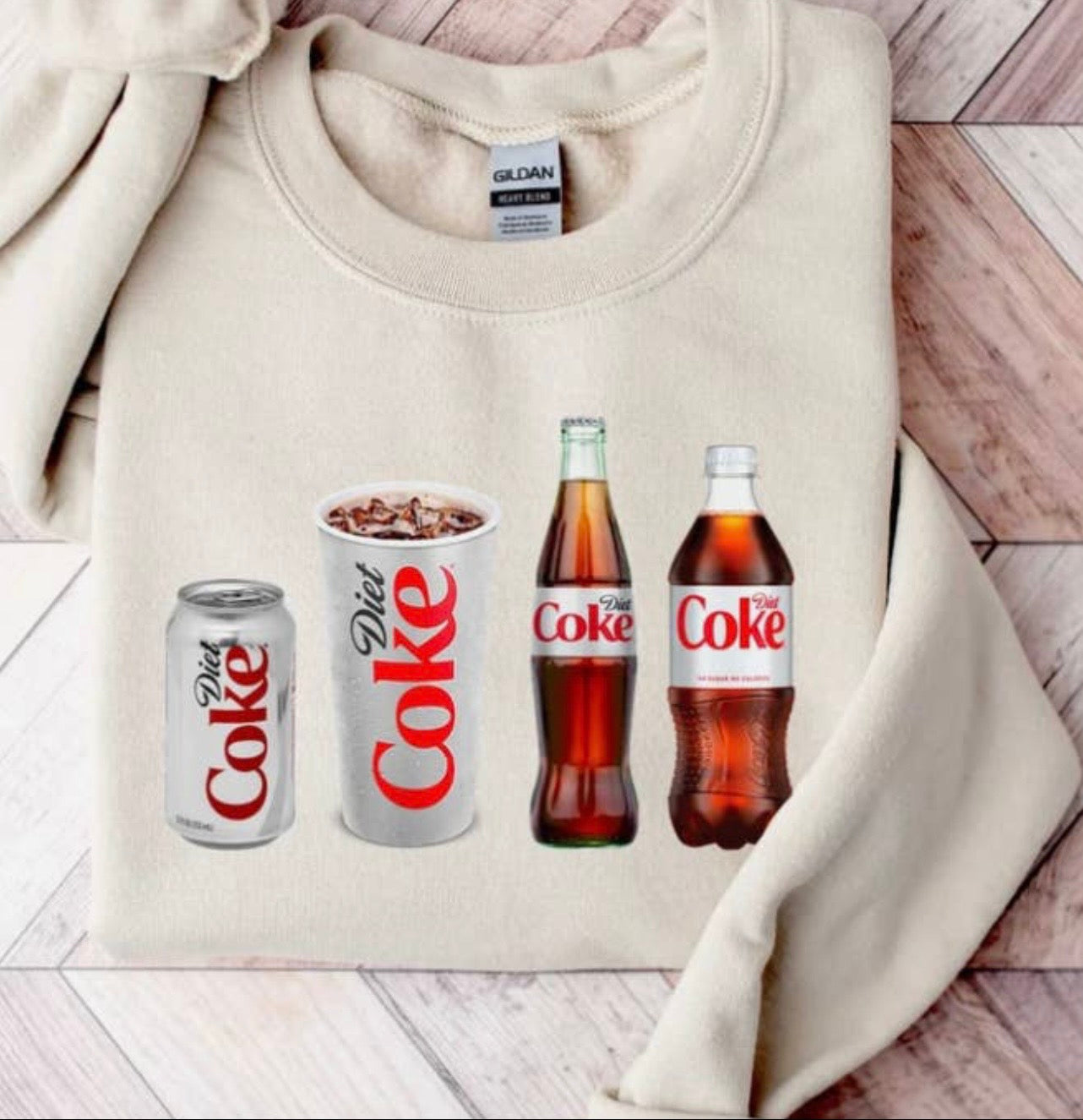 Diet Coke / Sweatshirt Crewneck  - Pre-orders