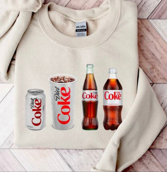 Diet Coke / Sweatshirt Crewneck  - Pre-orders