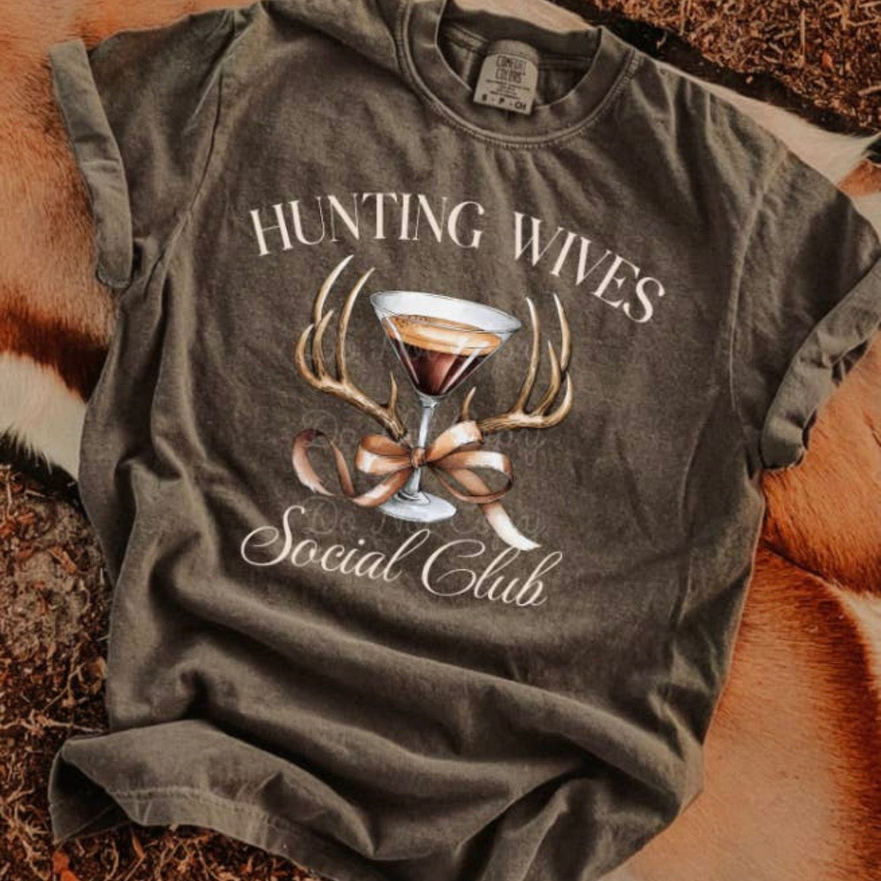 Hunting Wives Social Club Tee  - Pre-order