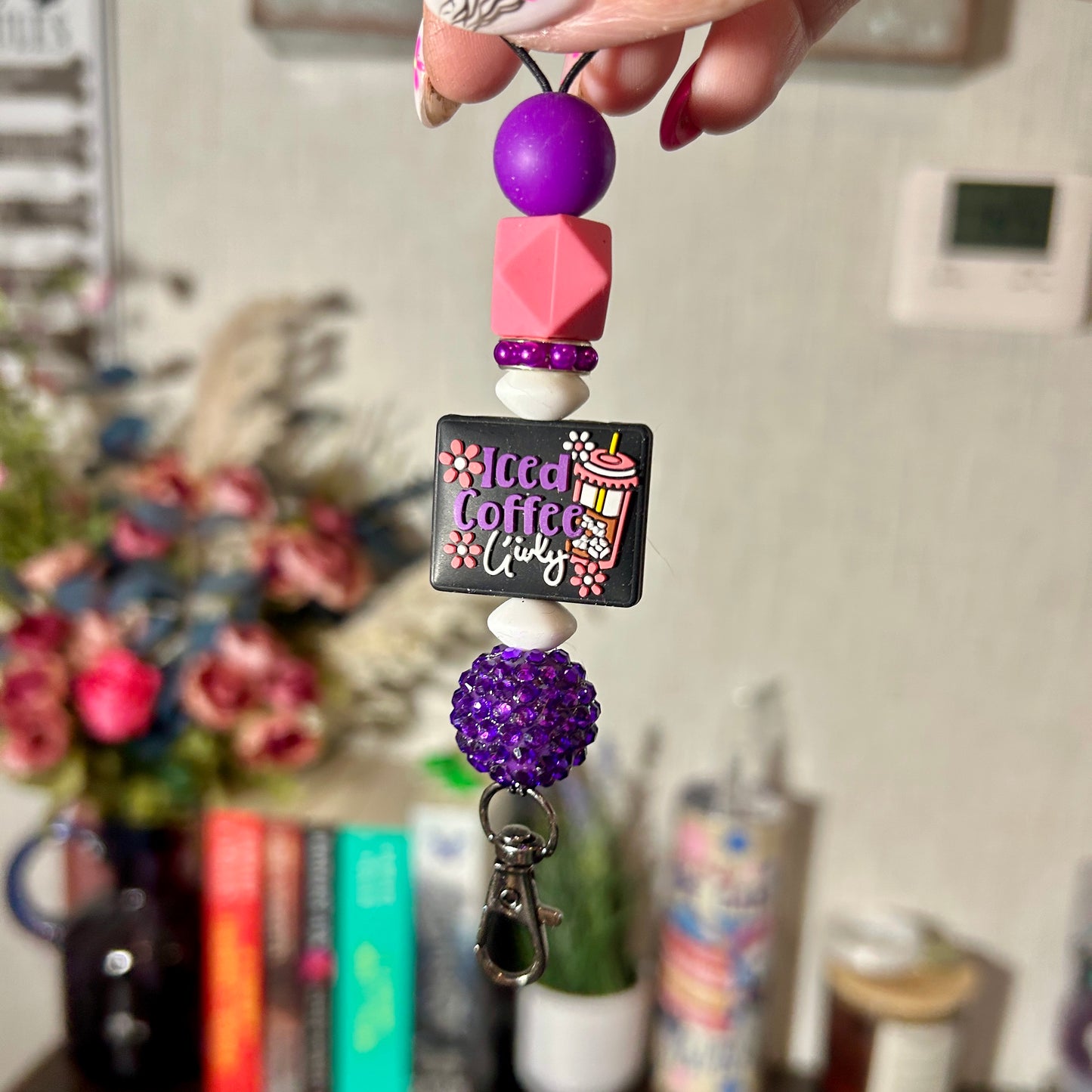 Iced Coffee Girly Freshie Hanger