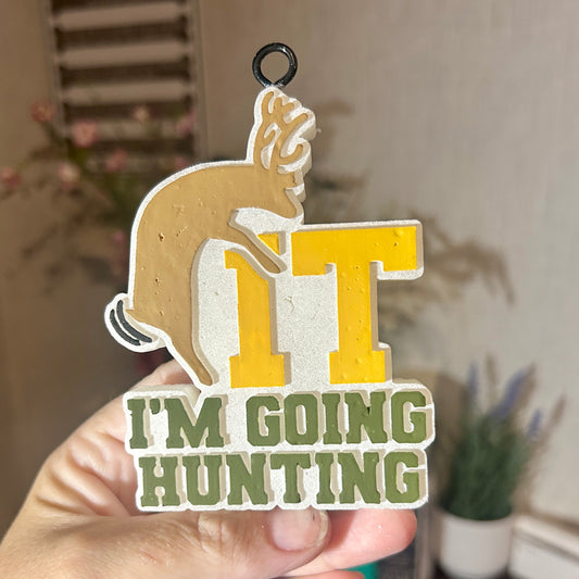 F it I’m going Hunting Freshie - Fragrance: Iced Vanilla Woods