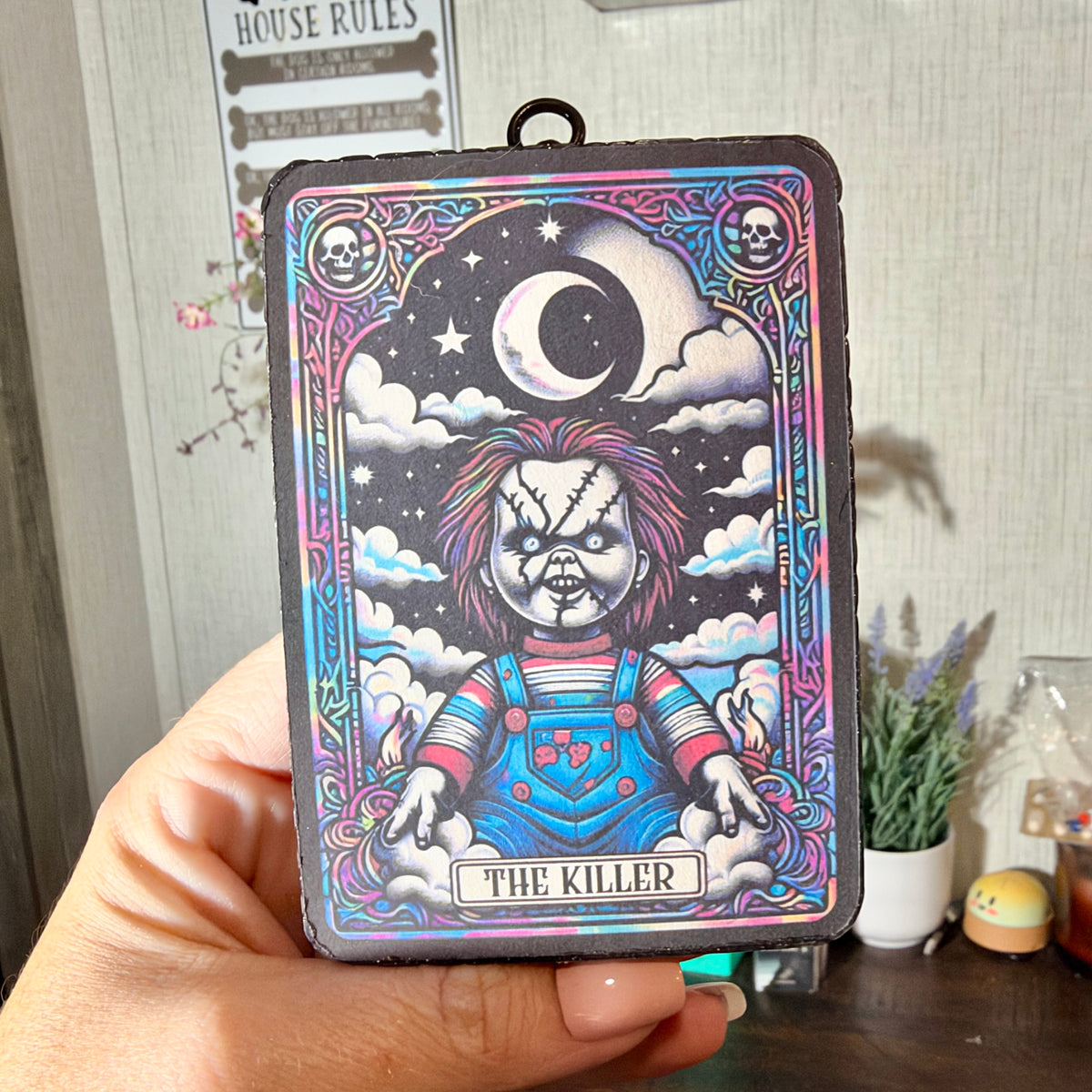 The Killer Tarot Freshie- Fragrance: Bourbon Butterscotch