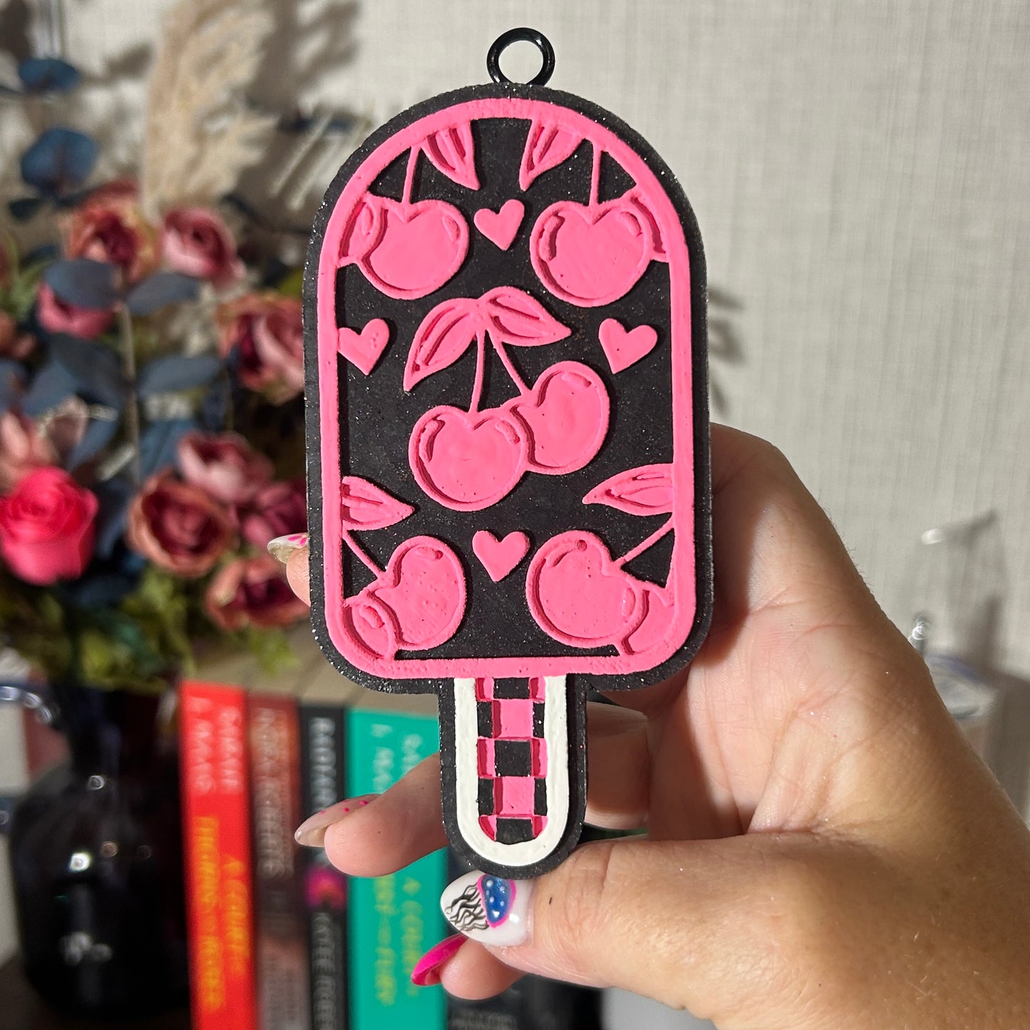 Cherry Popsicle Freshie - Fragrance: Tropical Escape