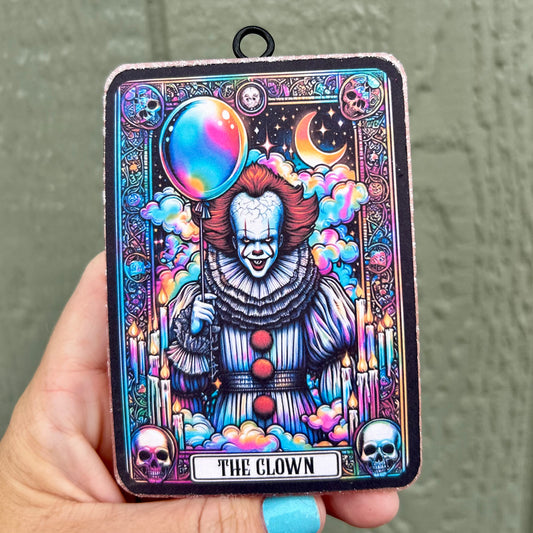 IT Clown Tarot Freshie - Fragrance: Sea Salt + Orchid