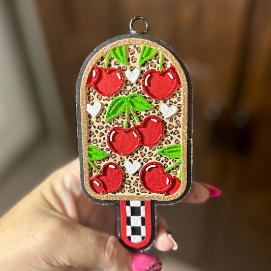 Cherry Popsicle Design