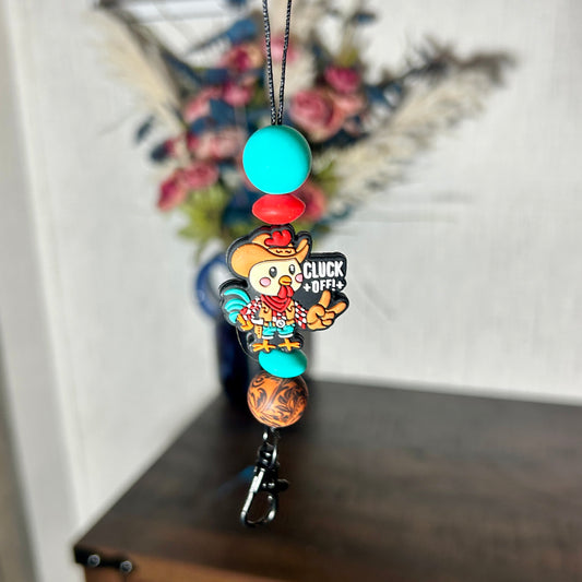 Cluck Off Freshie Hanger