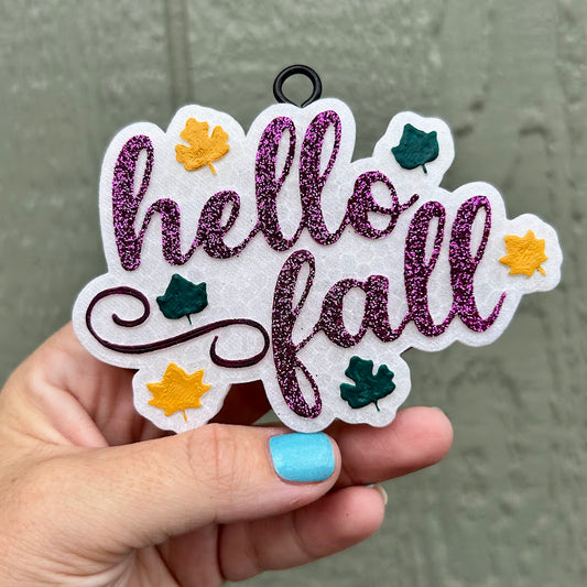 Hello Fall Freshie - Fragrance: Aloha Paradise