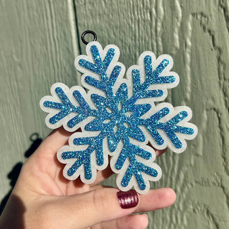 Snowflake Freshie Design