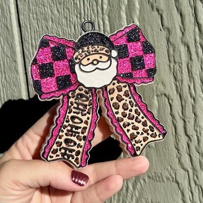 Santa Bow Design