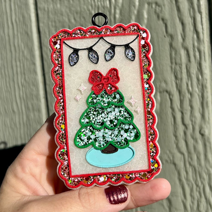 Christmas Tree Stamp Design