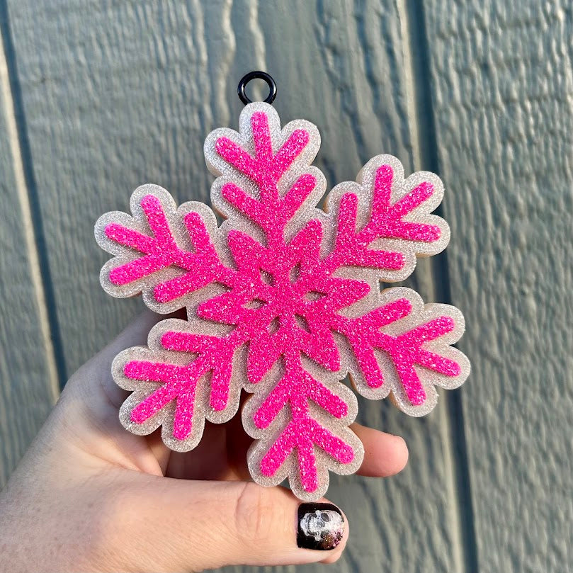 Snowflake Freshie Design