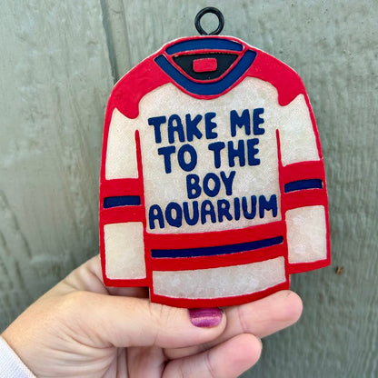 Take me to the Boy Aquarium (Hockey) Design