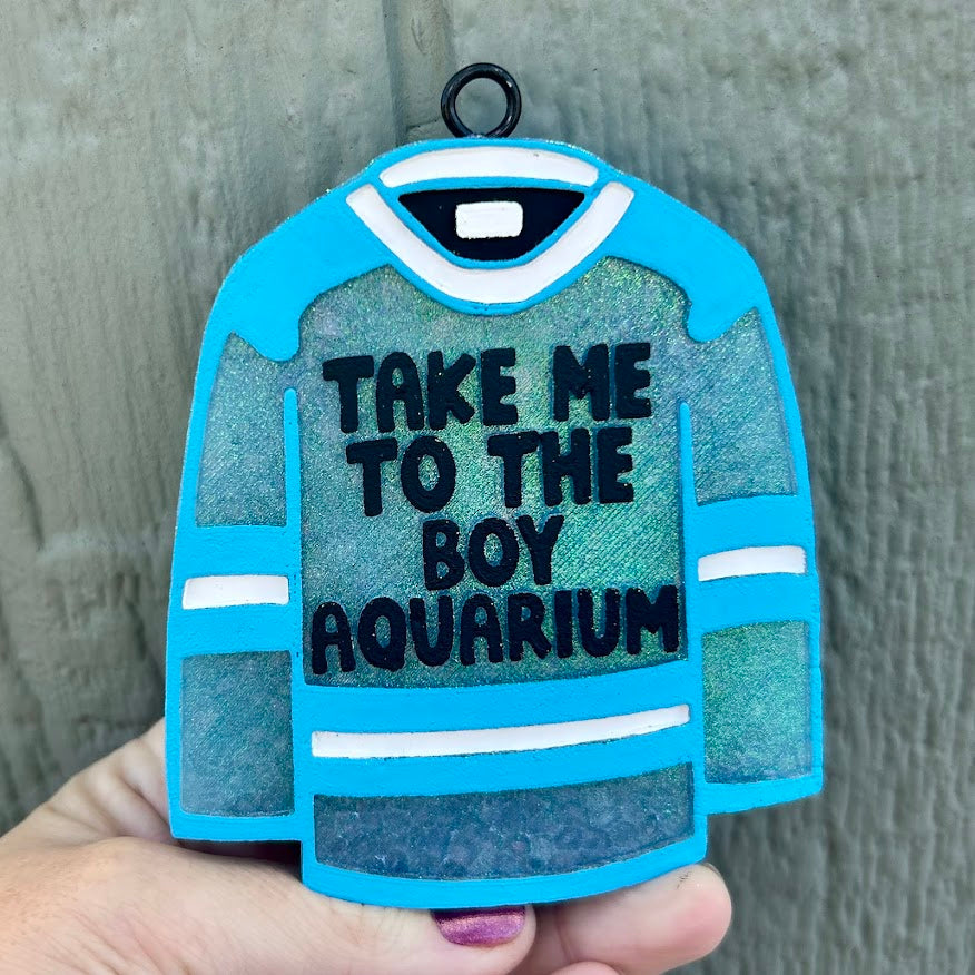 Take me to the Boy Aquarium (Hockey) Design