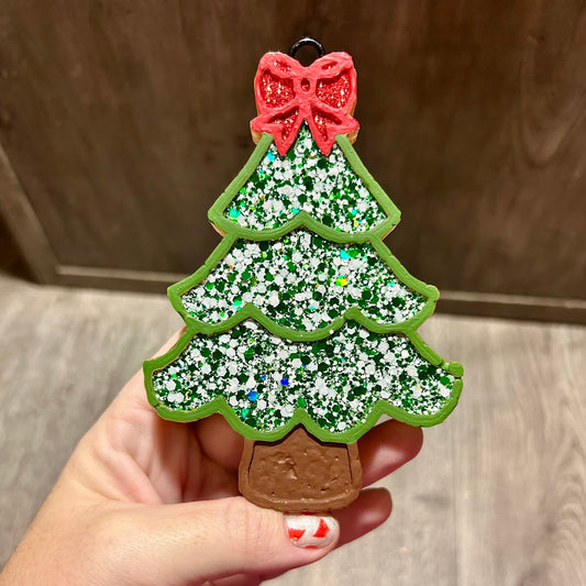 Christmas Tree Freshie - Fragrance: Peppermint Twist