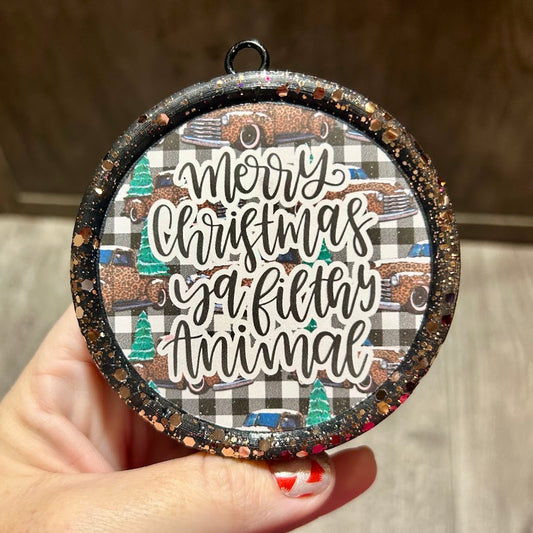 Merry Christmas Round - Fragrance: Winter Candy Apple