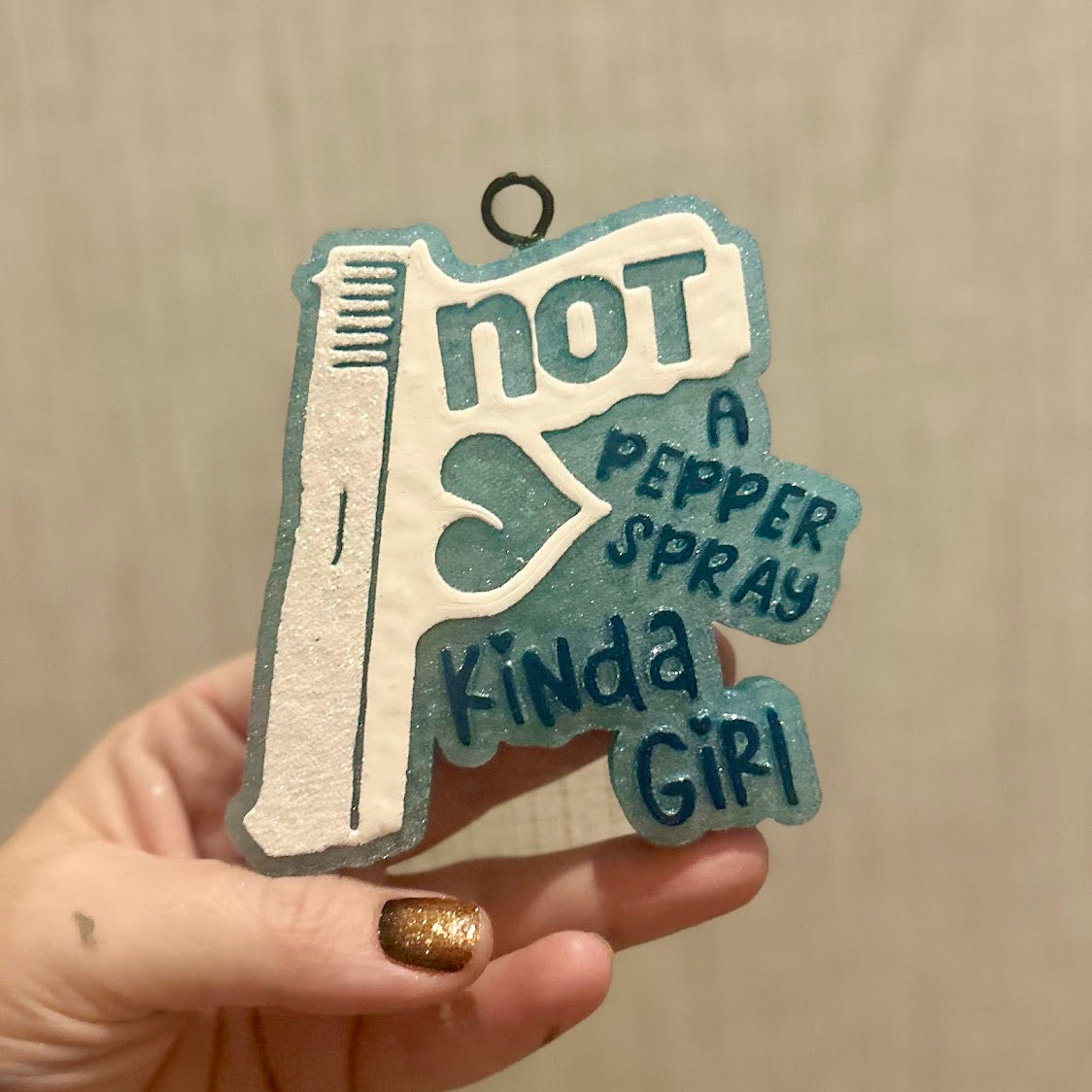 Not a Pepper Spray Kinda Girl Freshie - Fragrance: Black Raspberry Vanilla